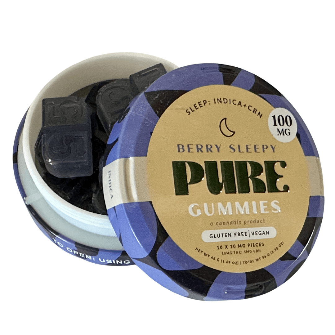 Berry Sleepy Indica Gummies [2:1 THC:CBN] 10pk