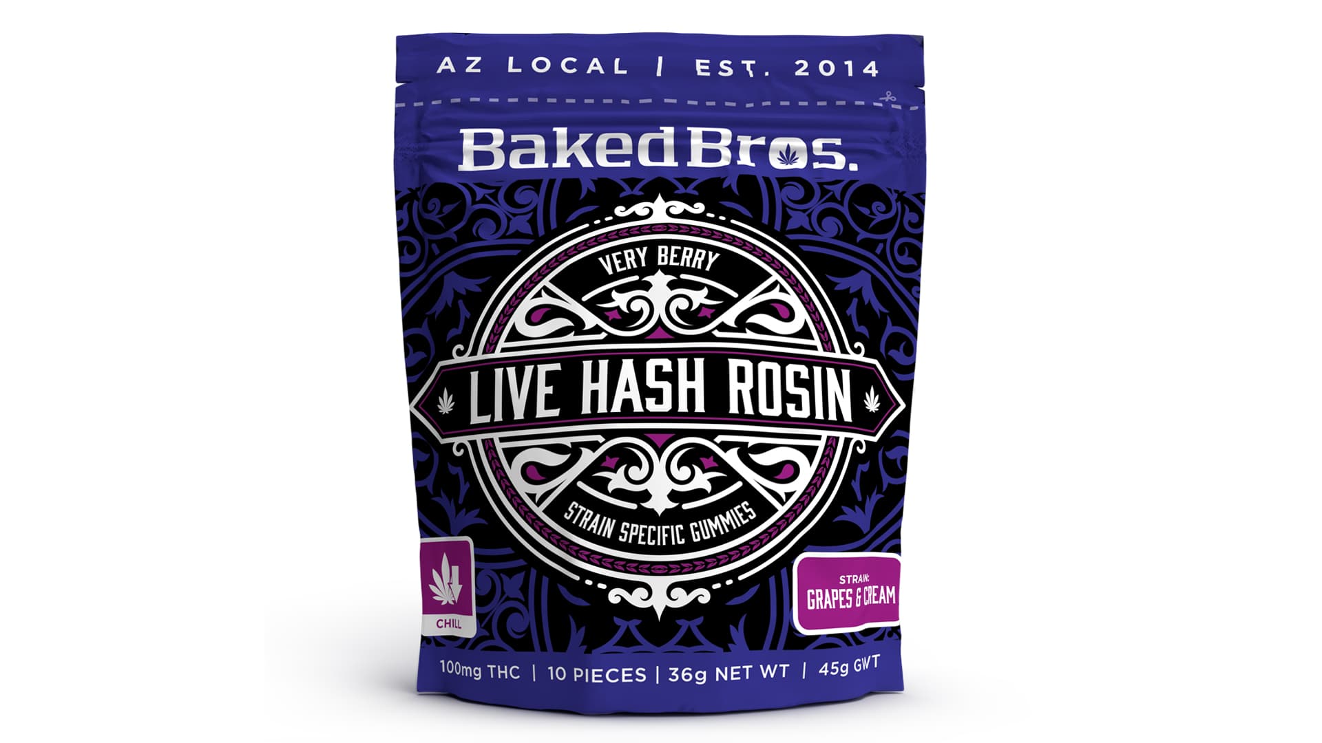 Very Berry Live Hash Rosin | Grapes and Cream | 100mg