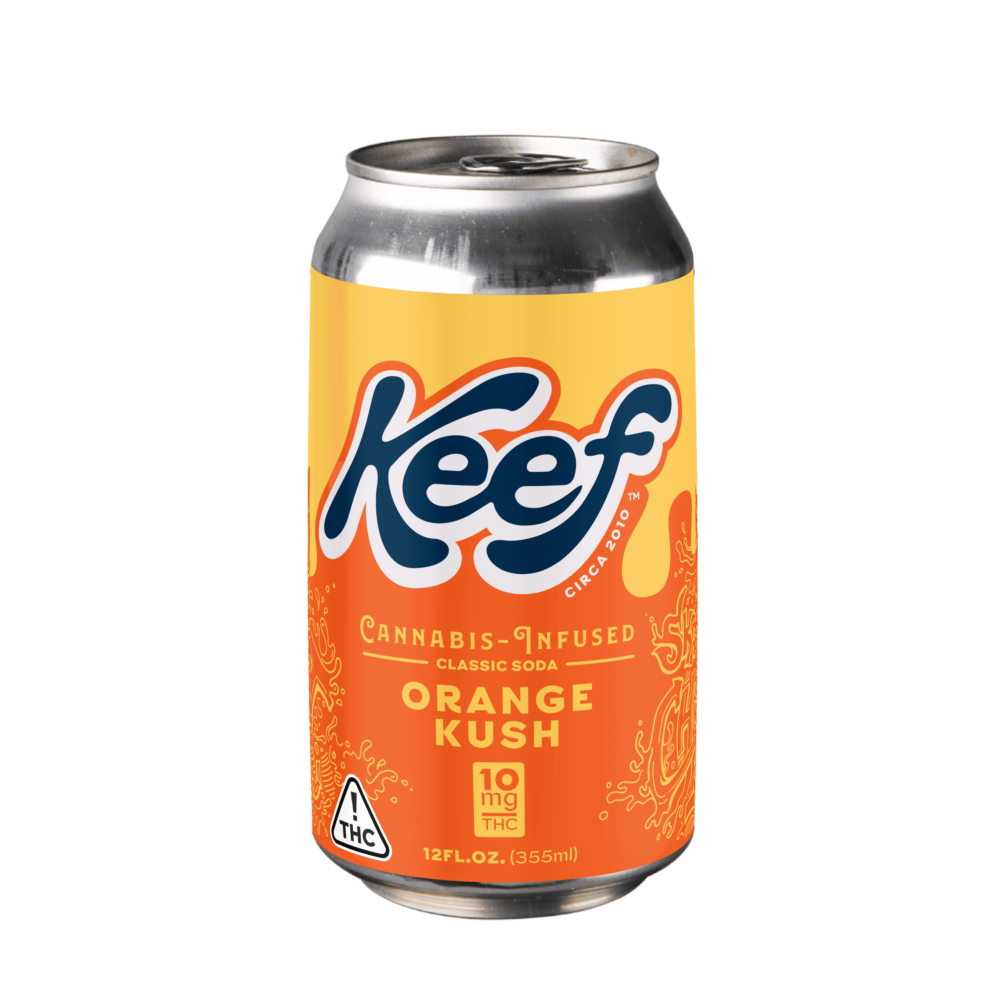 Keef Orange Kush (H) Classic Soda 10mg 12oz
