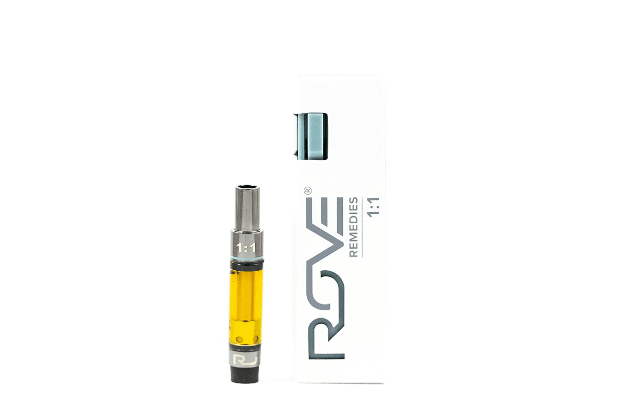 Rove Remedies Strawnana 1:1 CBD Cartridge | 1.0g