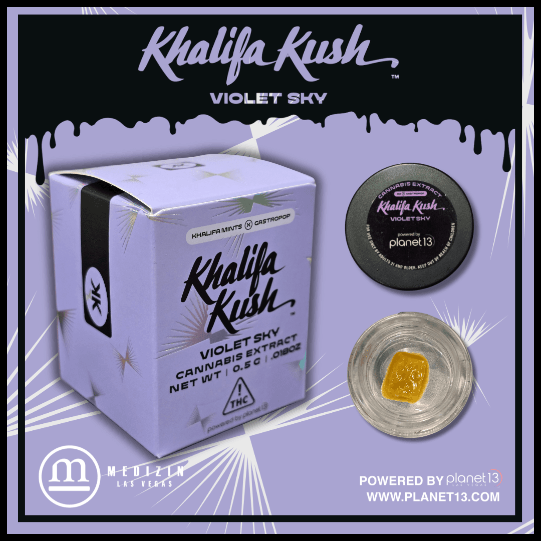 Khalifa Kush Violet Sky .5g Live Resin Badder