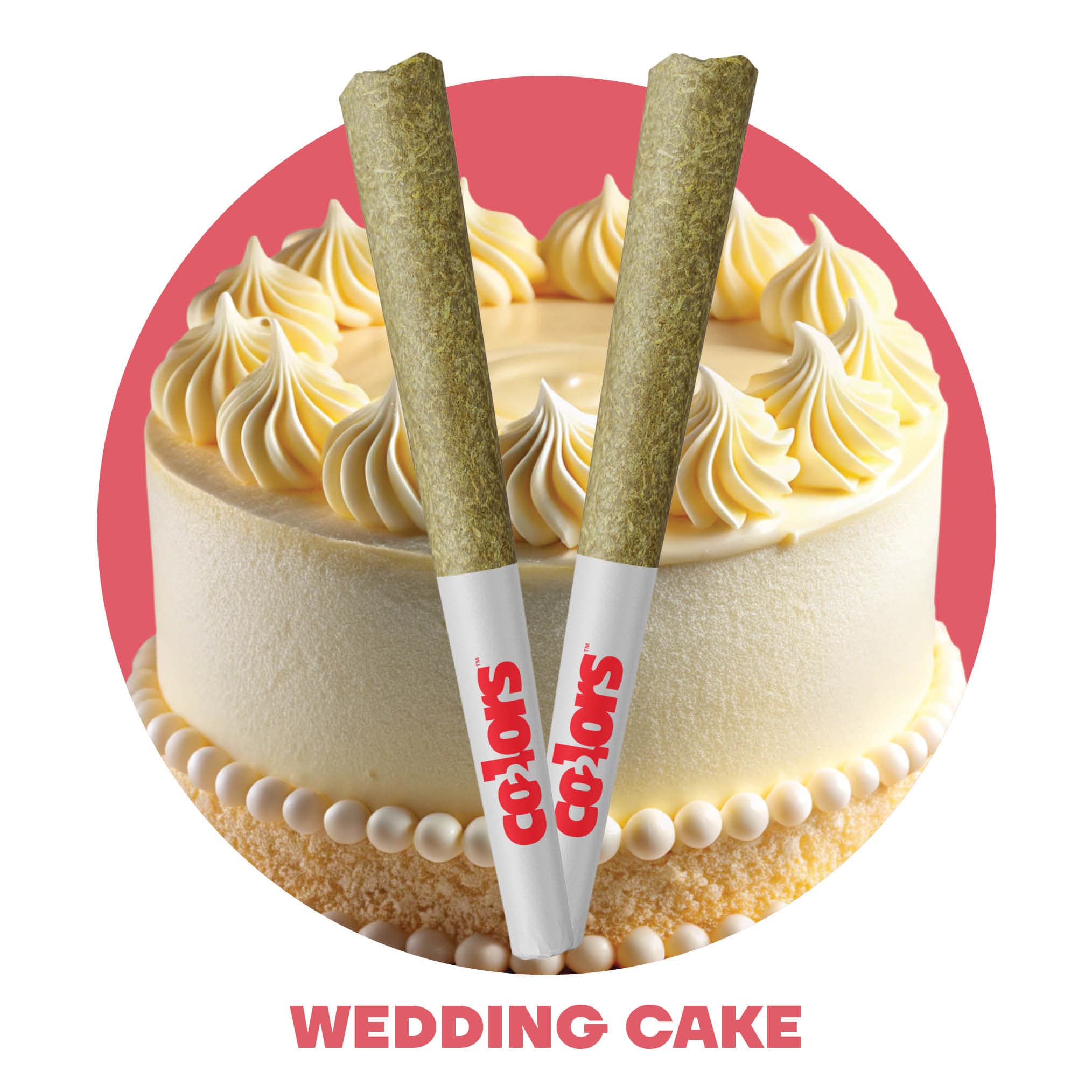 Wedding Cake Infused Pre-Rolls 2pk