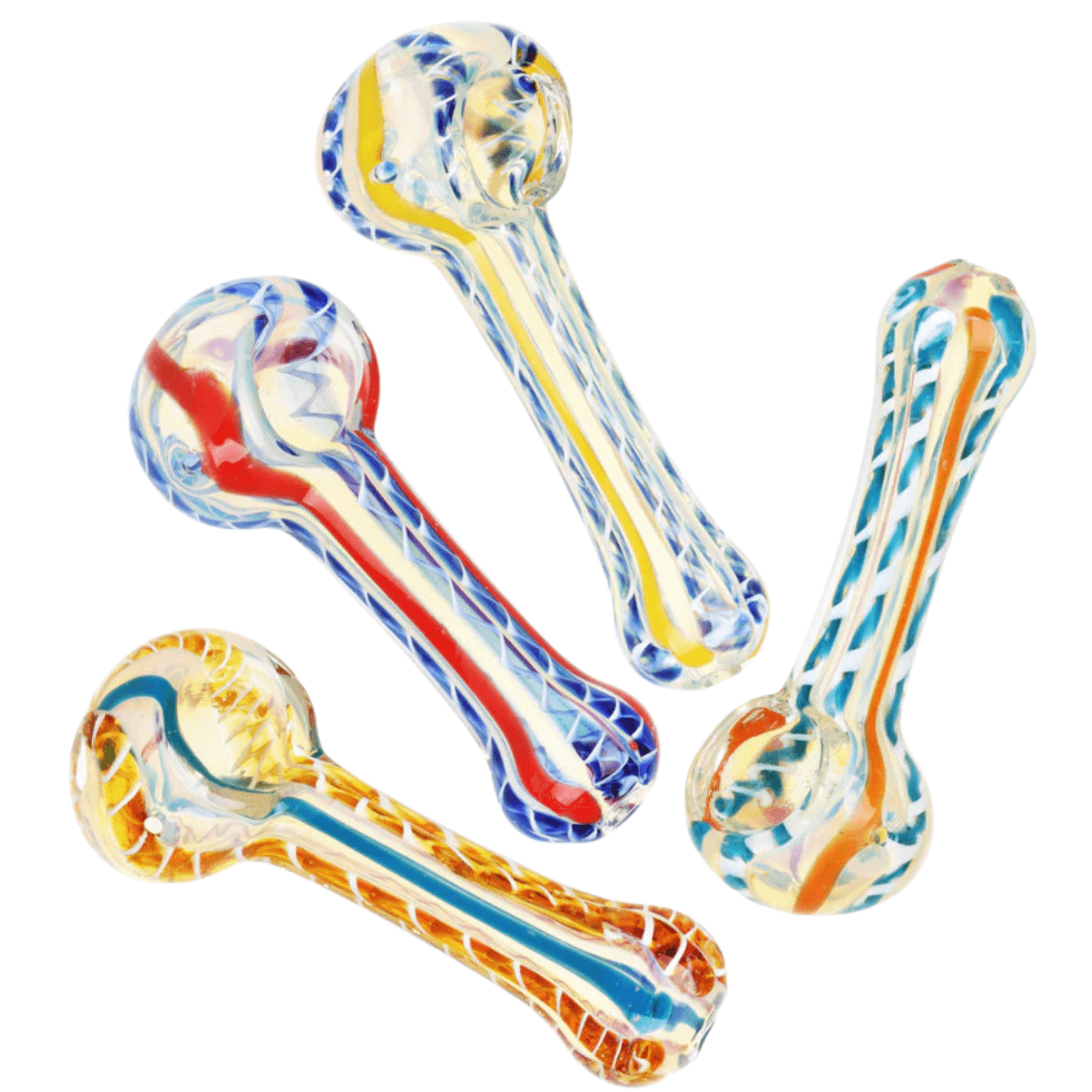 2" Color w/ Stripe Small Pipe