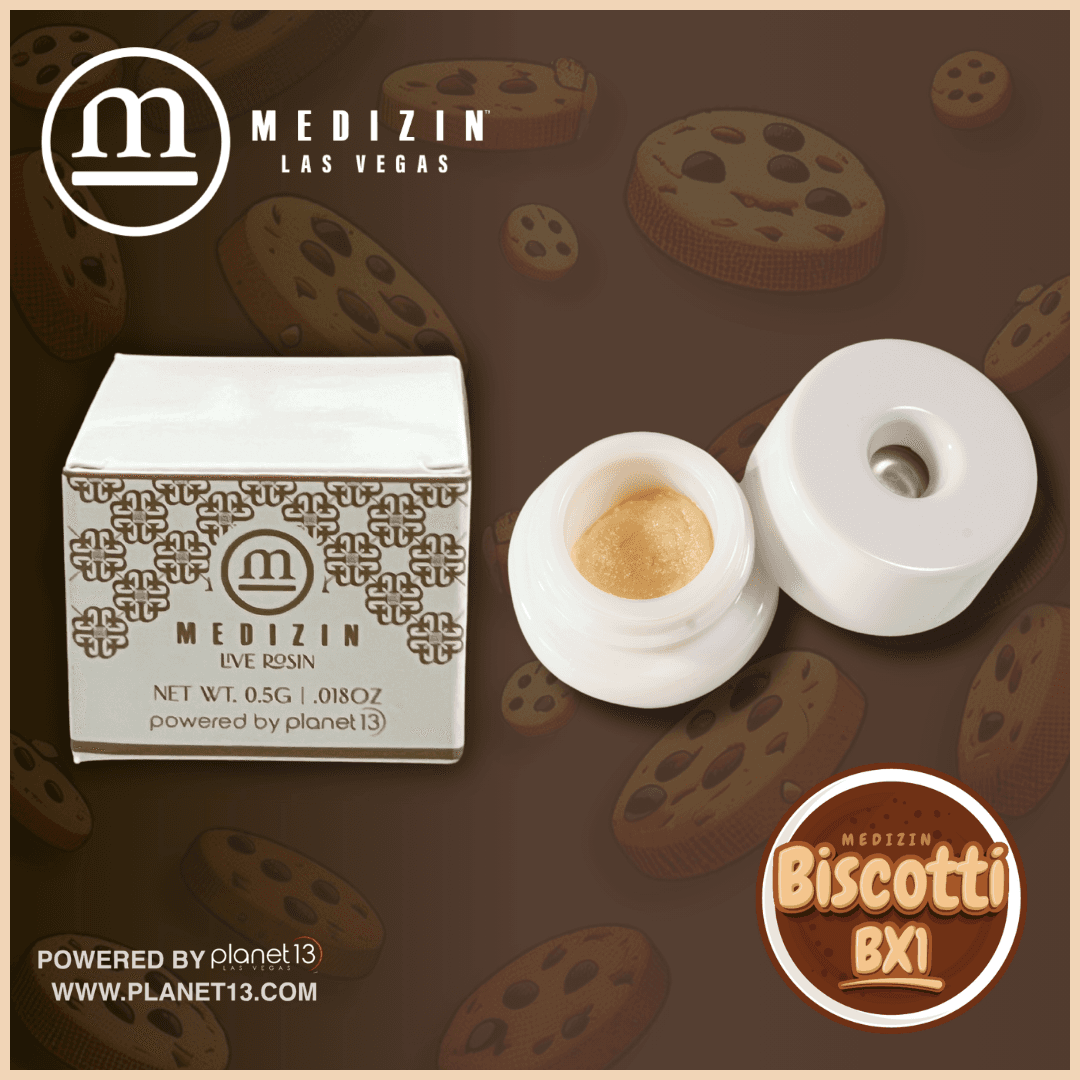 Medizin Biscotti BX1 .5g Live Rosin