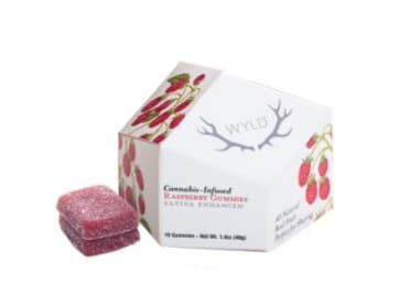 WYLD | Raspberry Sativa Enhanced Gummies 100mg