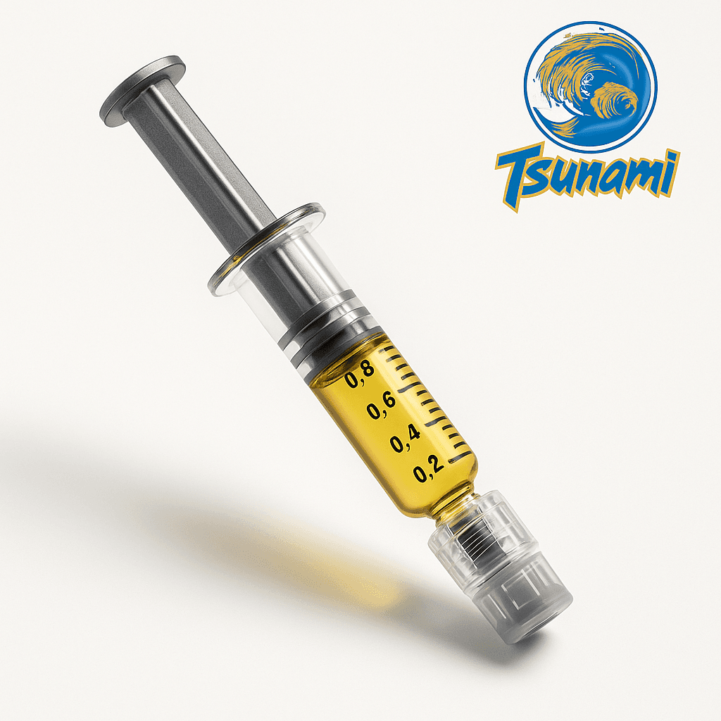 Tsunami Gelatti (H) Live Resin Diamonds HTE Syringe 1g