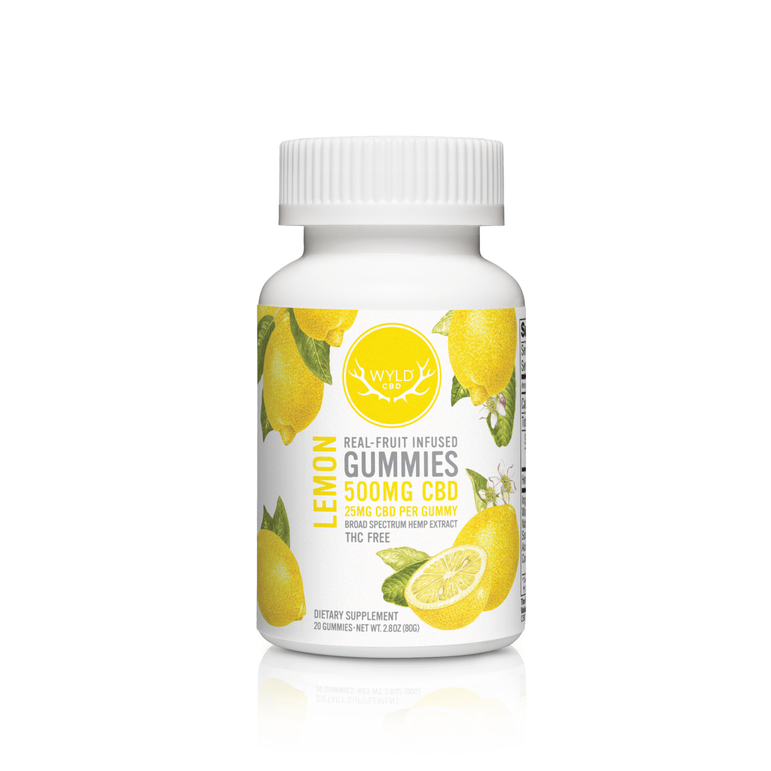 Wyld Lemon CBD Gummies 500mg