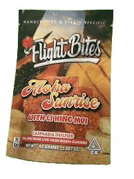 Flight Bites Aloha Sunrise 100mg Rosin Gummies