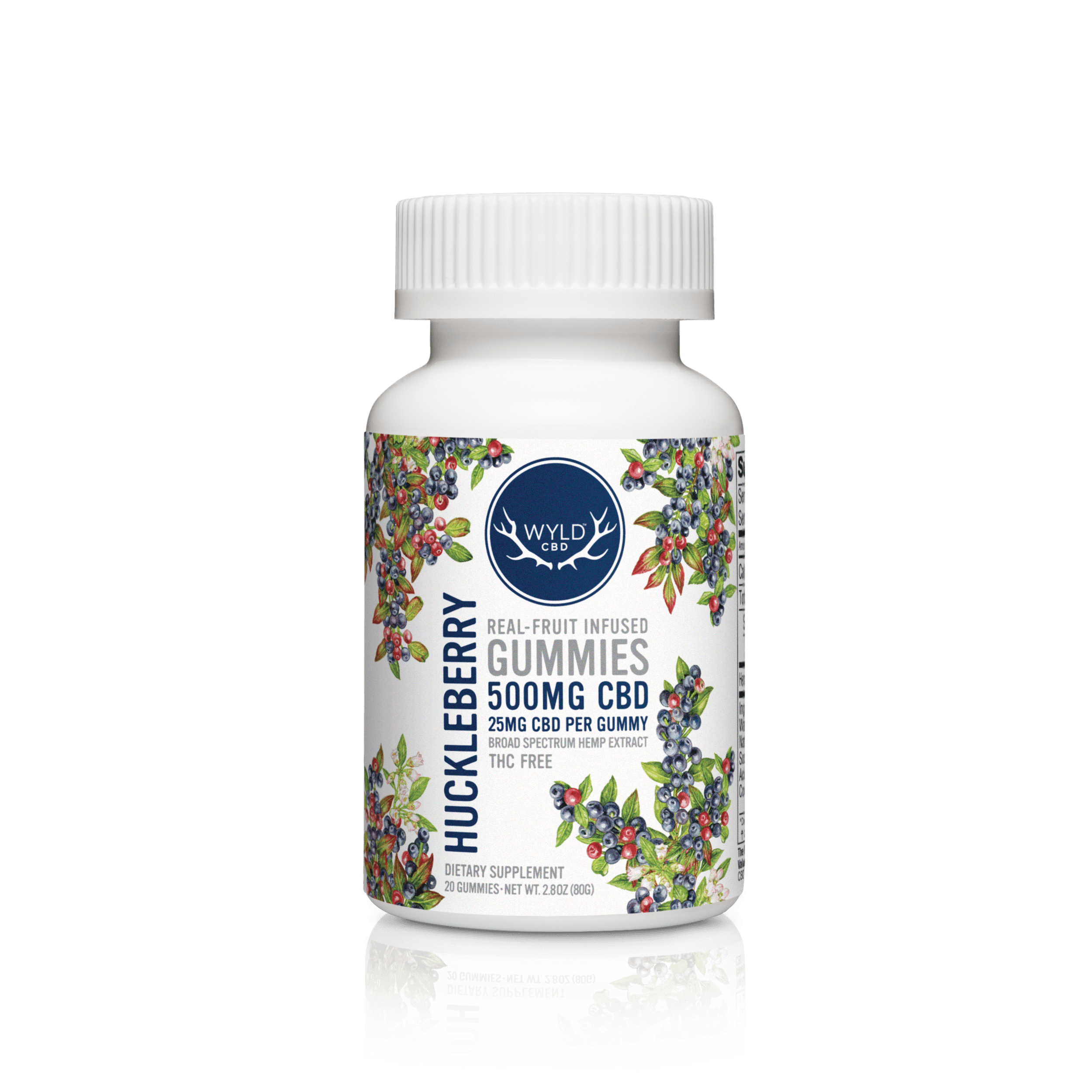 Wyld Huckleberry CBD Gummies 500mg