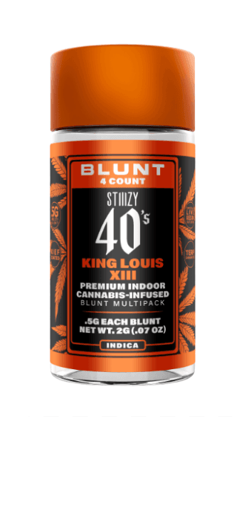 Stiiizy 40's | King Louis XIII | 2g 4pk] [Infused Blunt]NOT REDEEMABLE