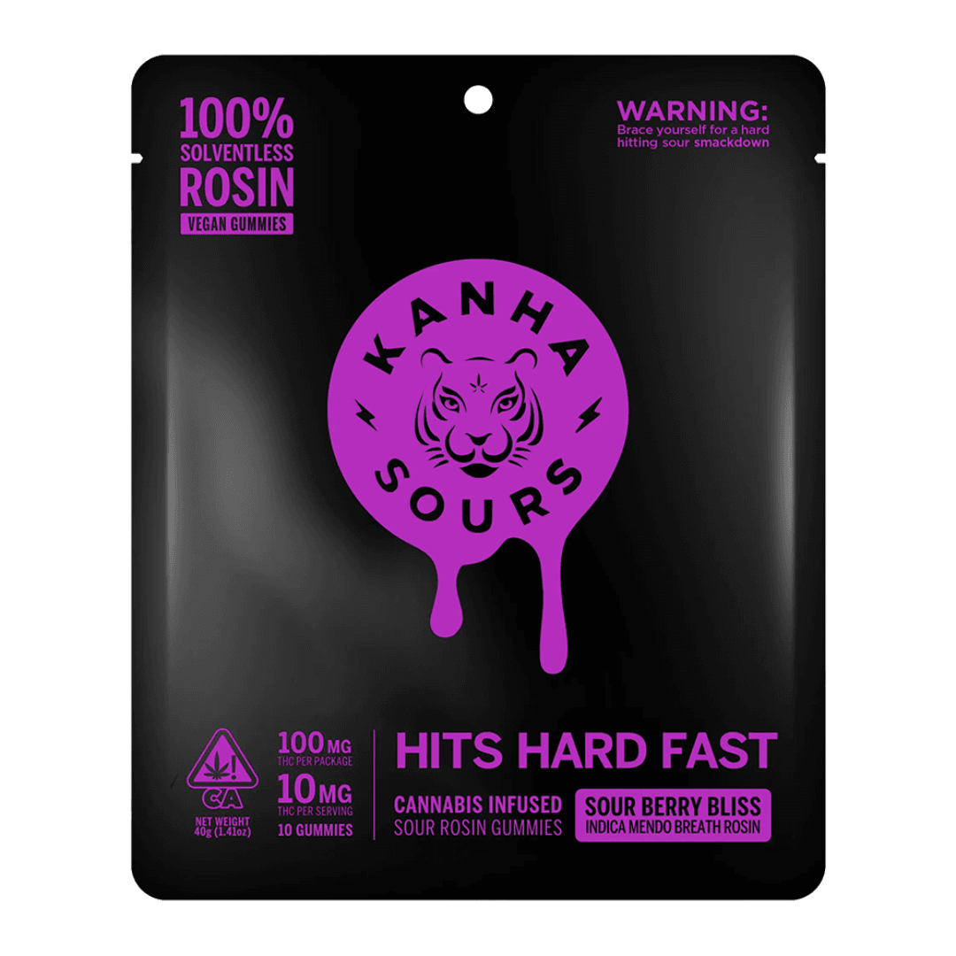 Sour Berry Bliss Rosin Sours Gummies 10-pack