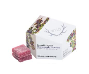 WYLD | Huckleberry Hybrid Enhanced Gummies 100mg