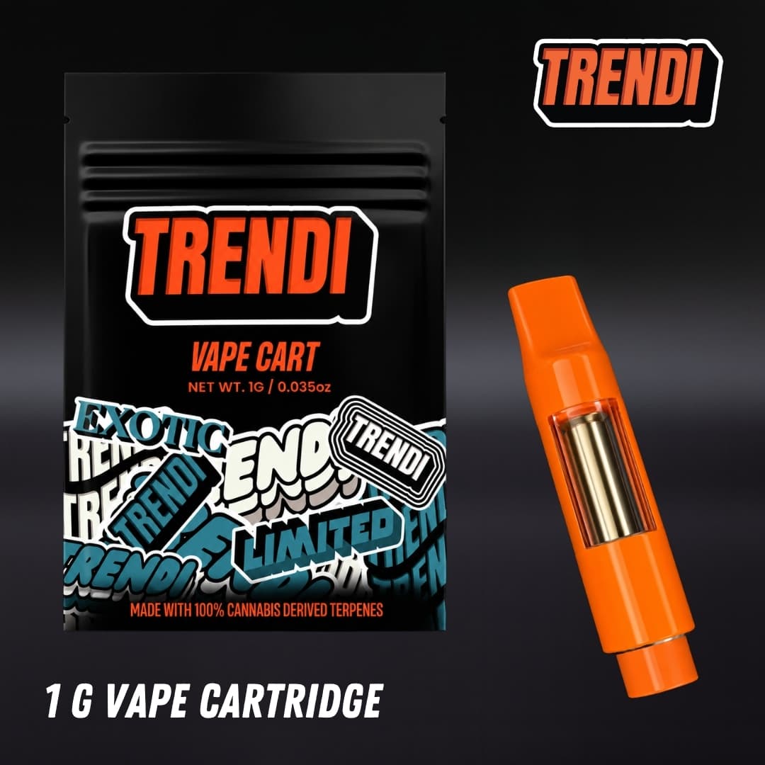 Trendi Cap Junky 1g Live Resin Vape Cartridge