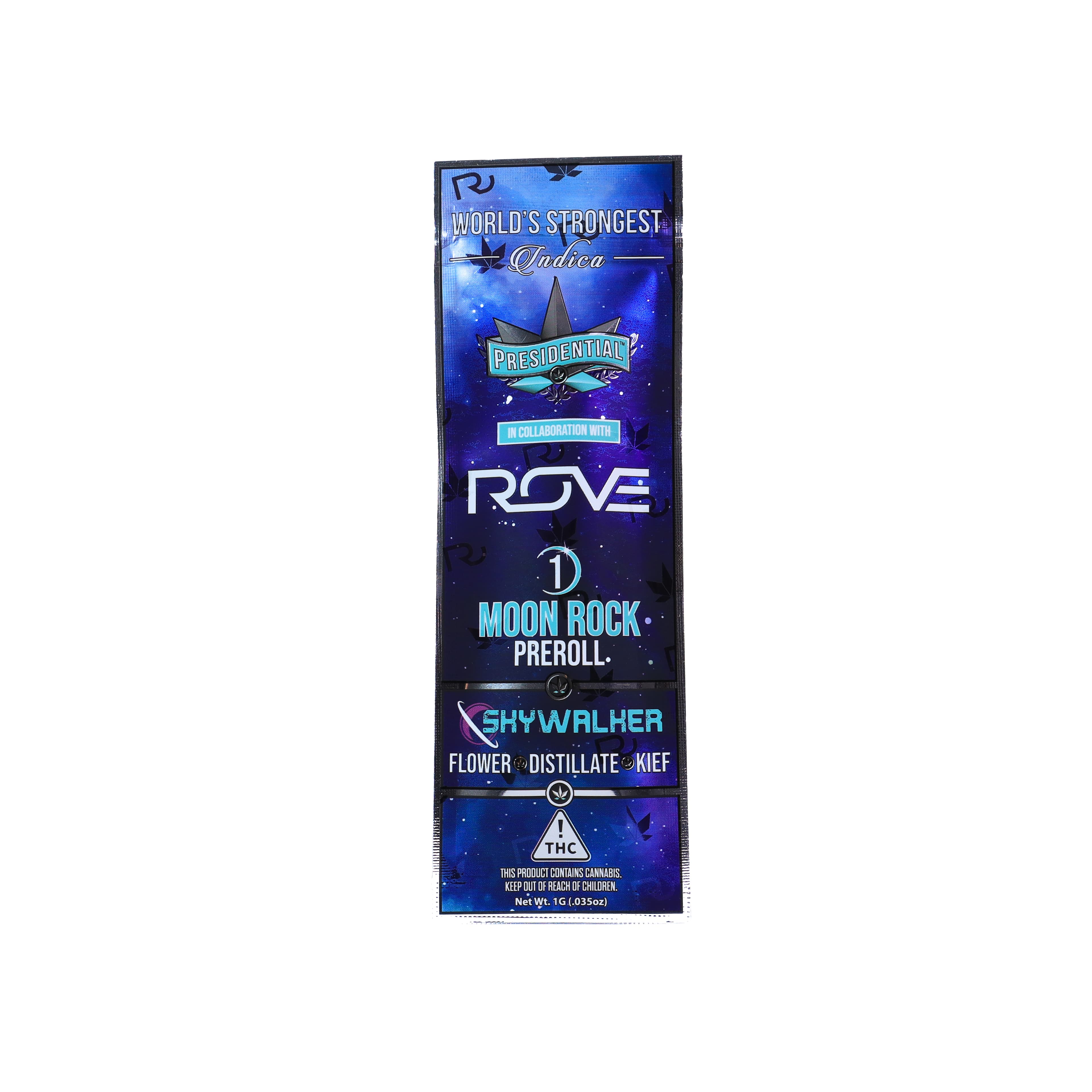 Presidential x ROVE Skywalker (I) Moon Rock Infused Pre-Roll 1g