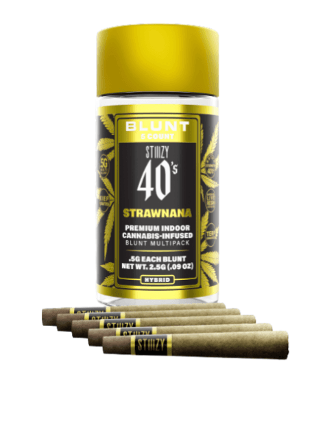 Stiiizy 40's | Strawnana | 2g 4pk] [Infused Blunt] NOT REDEEMABLE