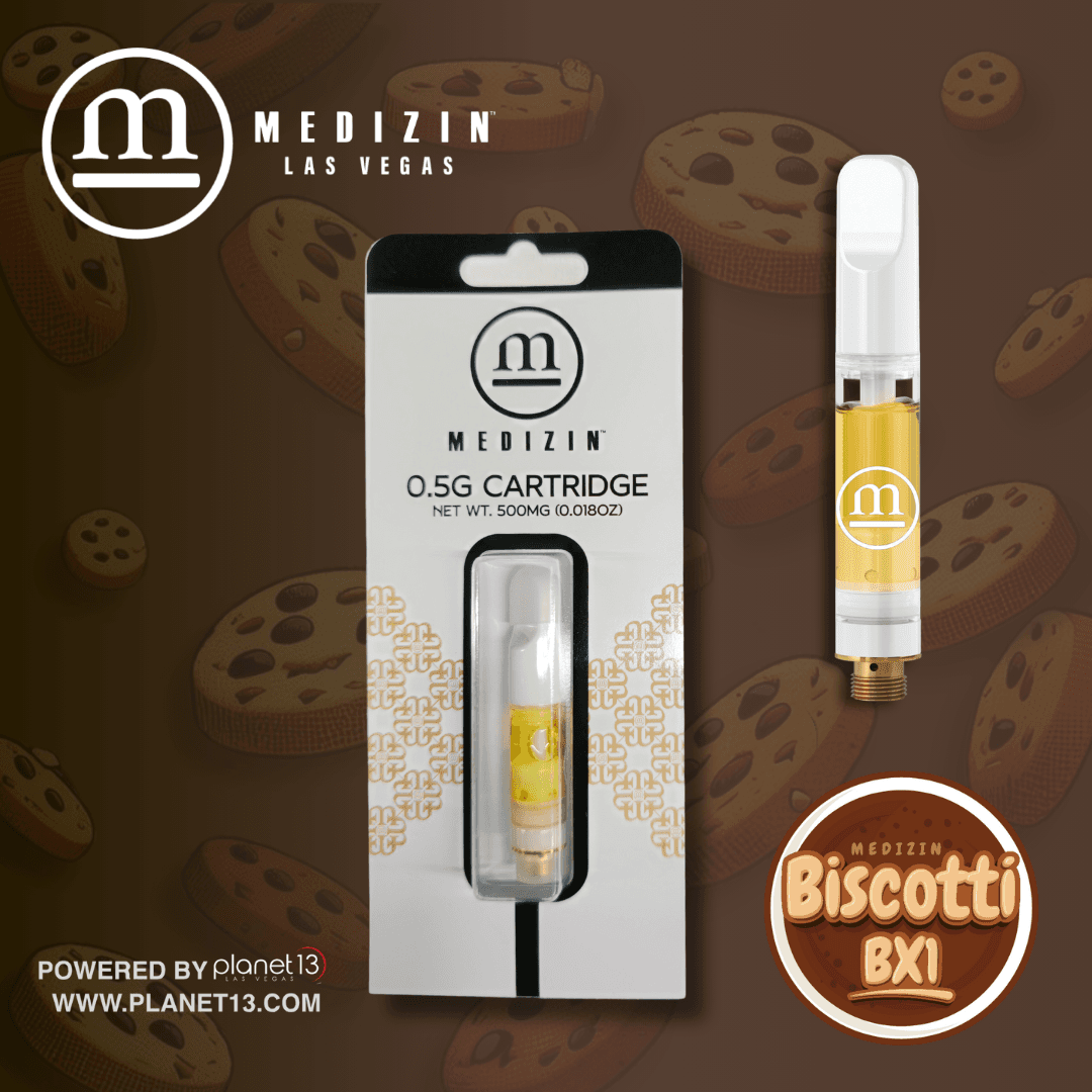 Medizin Biscotti BX1 .5g Live Resin Vape Cart