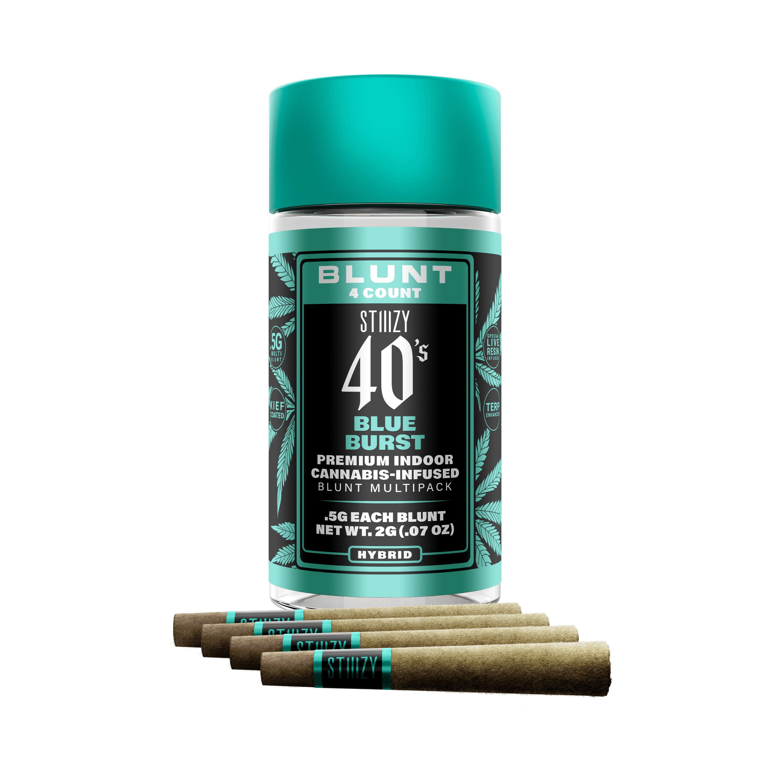 Stiiizy - Blue Burst 40s Infused Blunt 4pk