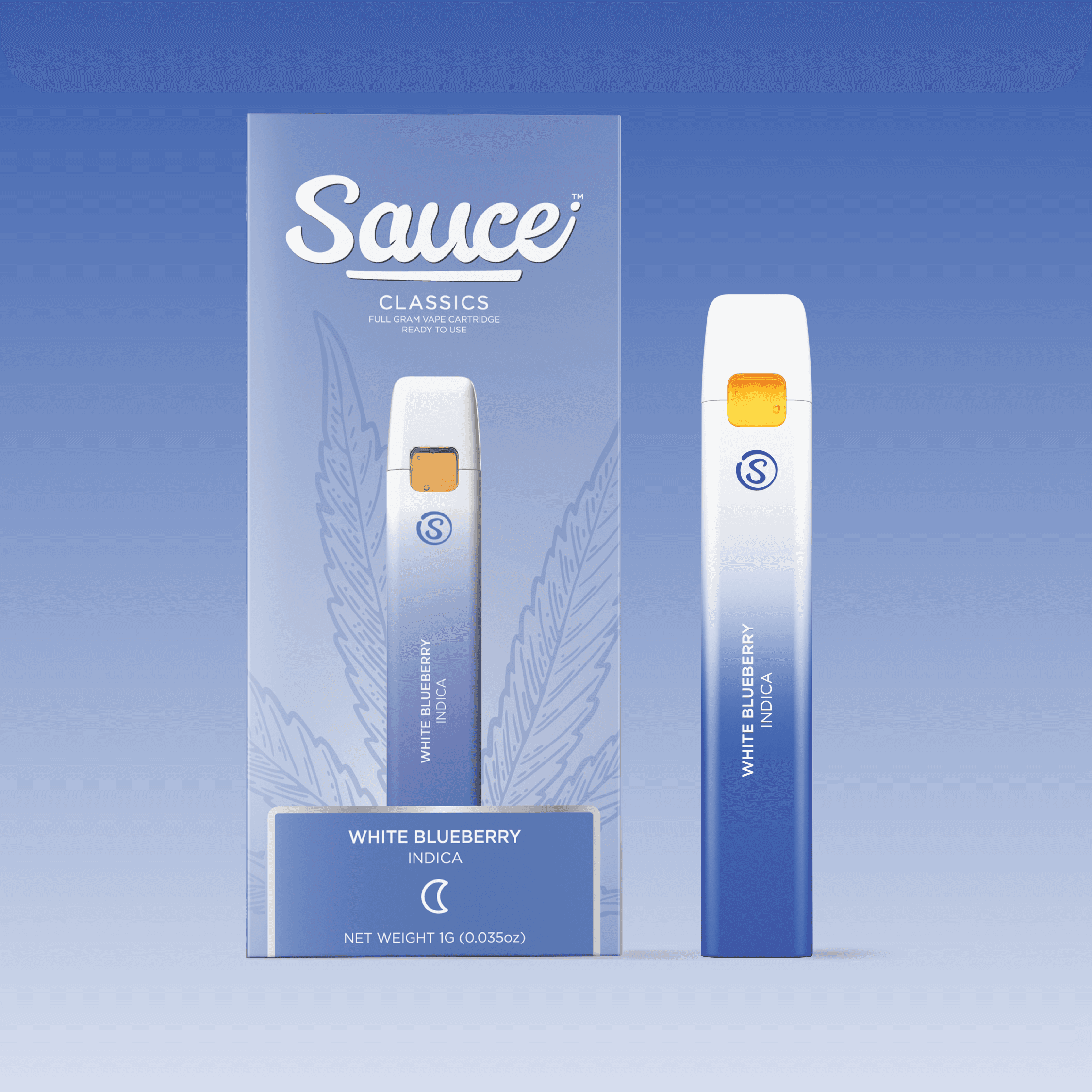 Sauce Classic White Blueberry Disposable 1g