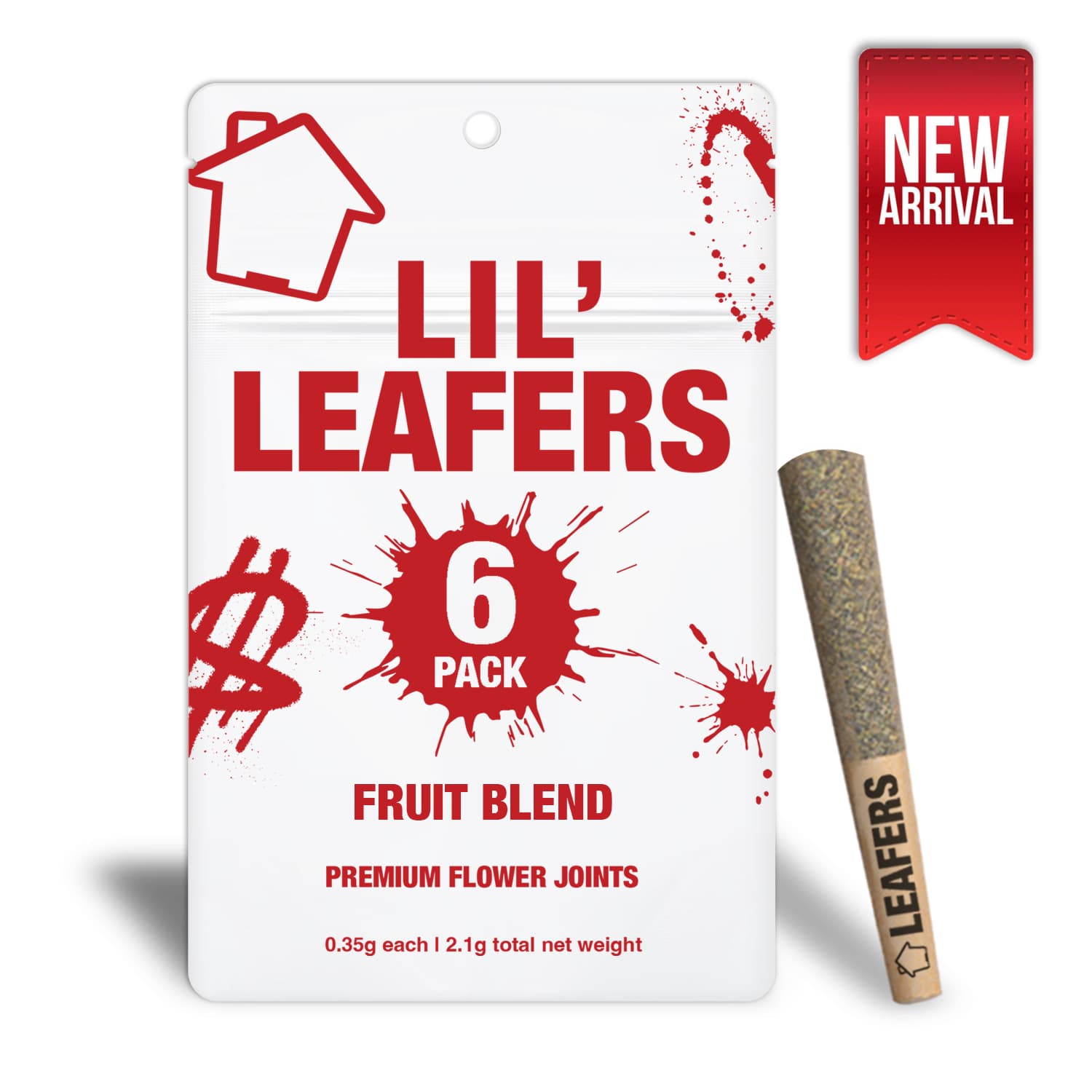 LIL' Leafers Fruit Blend (6-pack of .35g joints)