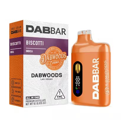 Dab Bar Biscotti (I) Disposable Vape 2g