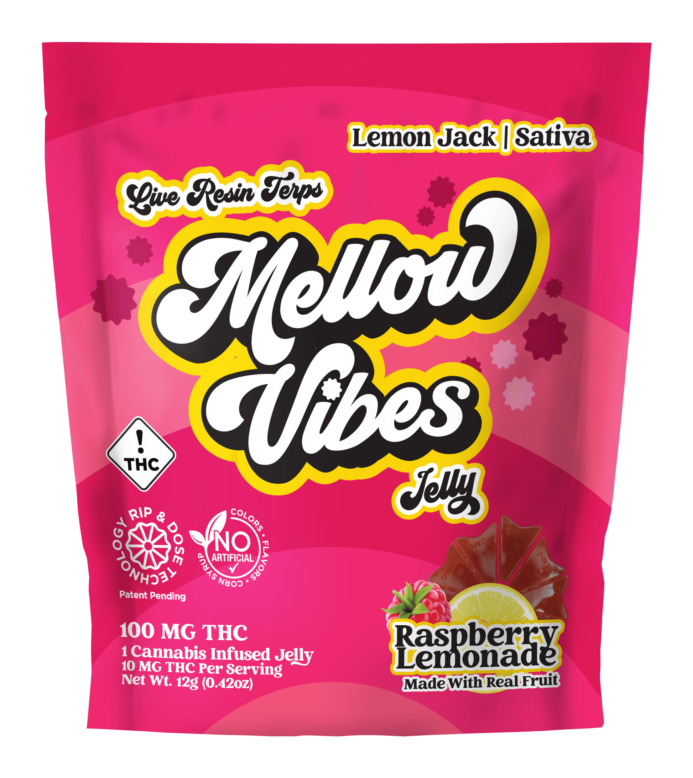100mg Live Resin Gummy (Tropical fusion) [Sativa]