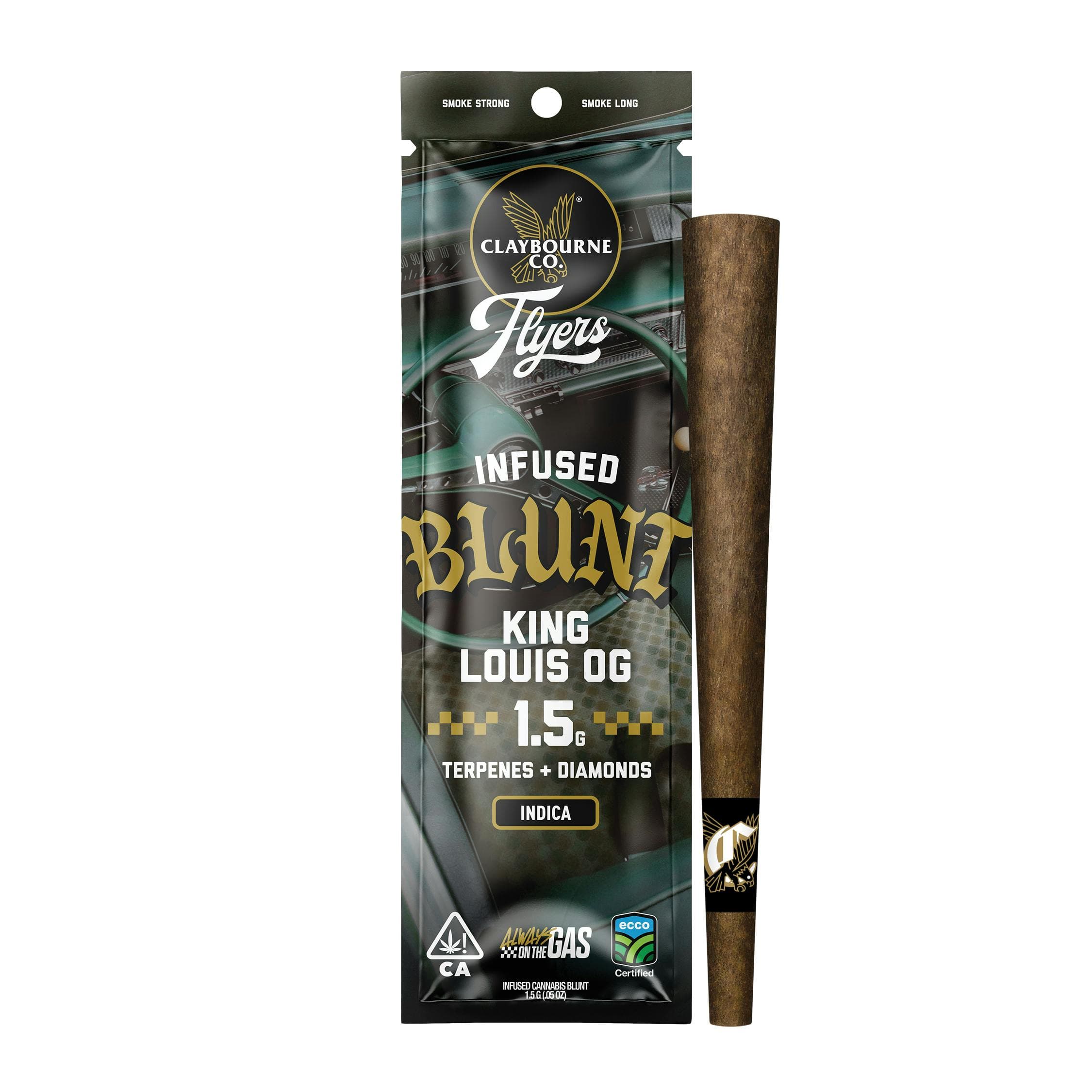 Claybourne Co. Flyers King Louis OG 1.5g Infused Blunt