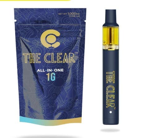 The Clear | Blue Raz Disposable 1g