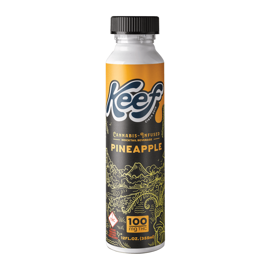 Keef Pineapple (H) Mocktail 100mg 11.5oz