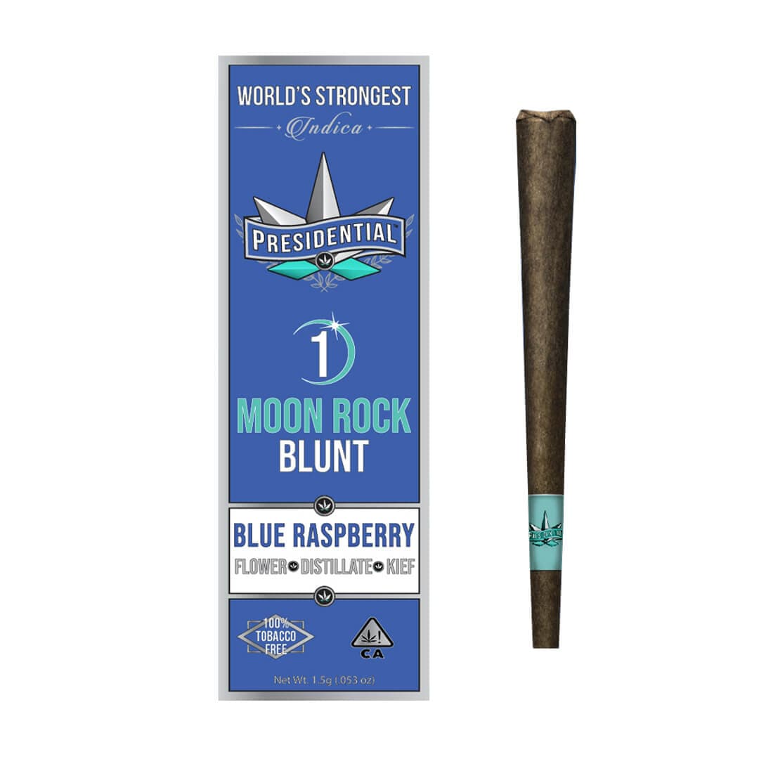 Presidential | Blue Raspberry Moon Rock Blunt 1.5g