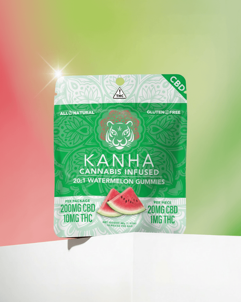 20:1 Watermelon CBD Gummies 10-pack