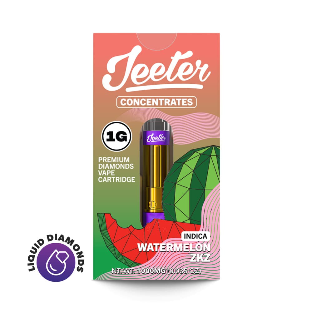 Watermelon ZKZ Premium Diamonds Vape Cartridge | 1g