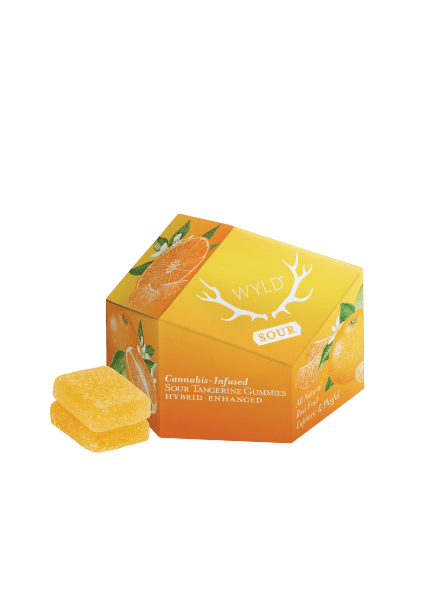 Wyld Sour Tangerine (H) Gummies 10mg 10pk
