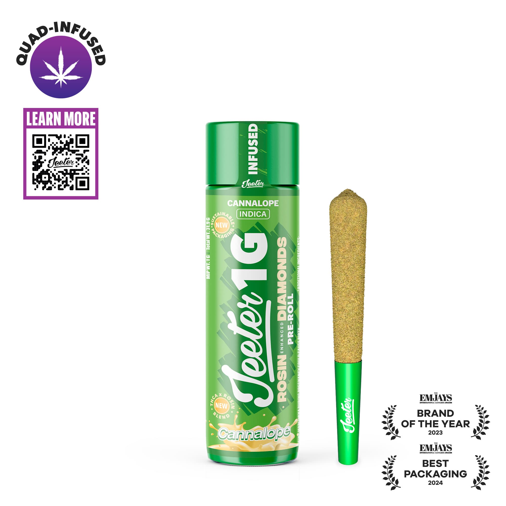 Cannalope Quad Infused Pre-Roll
