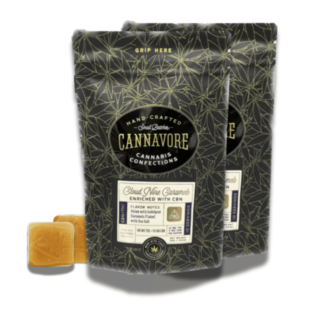Cannavore - Cloud Nine 2:1 Caramels (100mg)