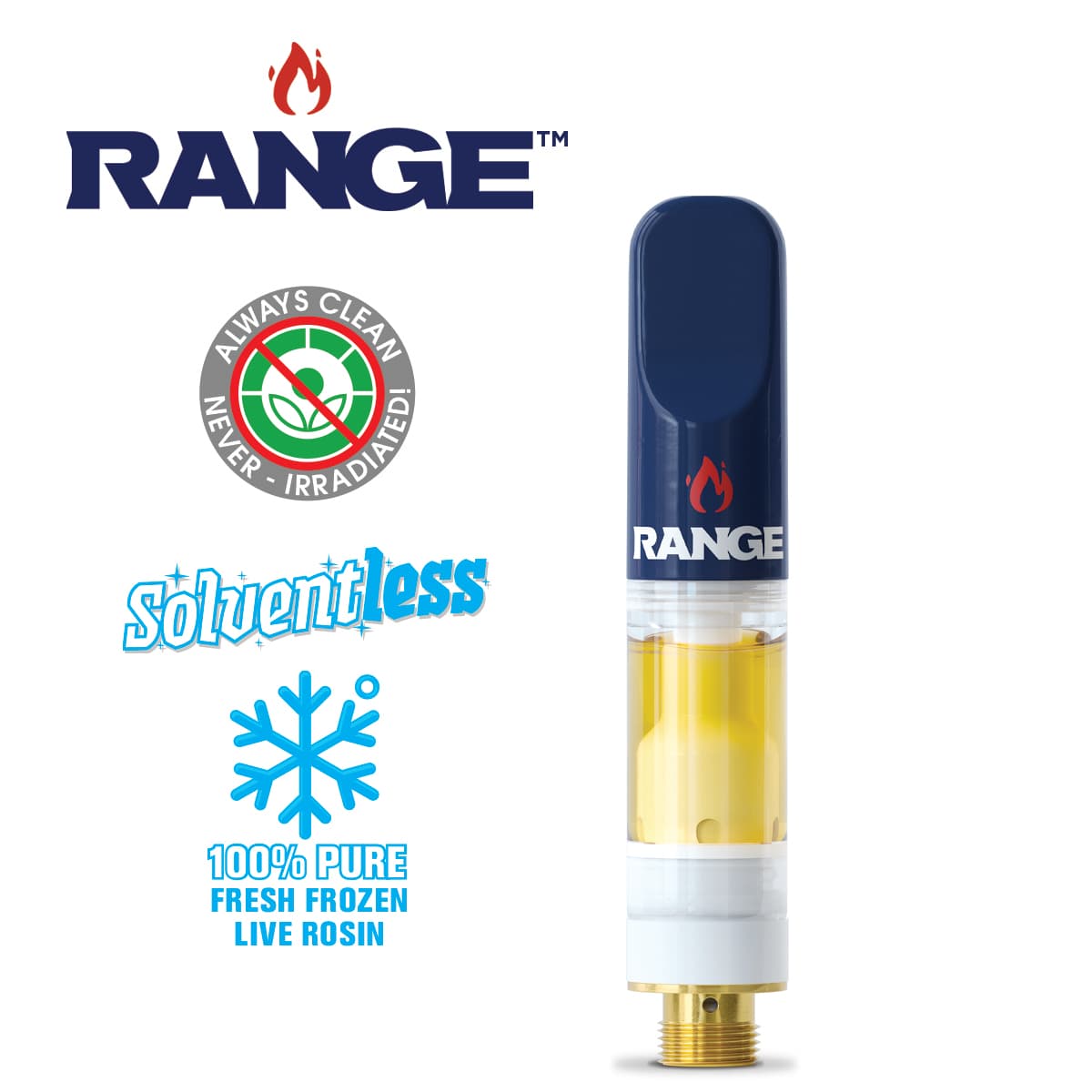 Range - Cadillac Rainbows Live Rosin Cartridge
