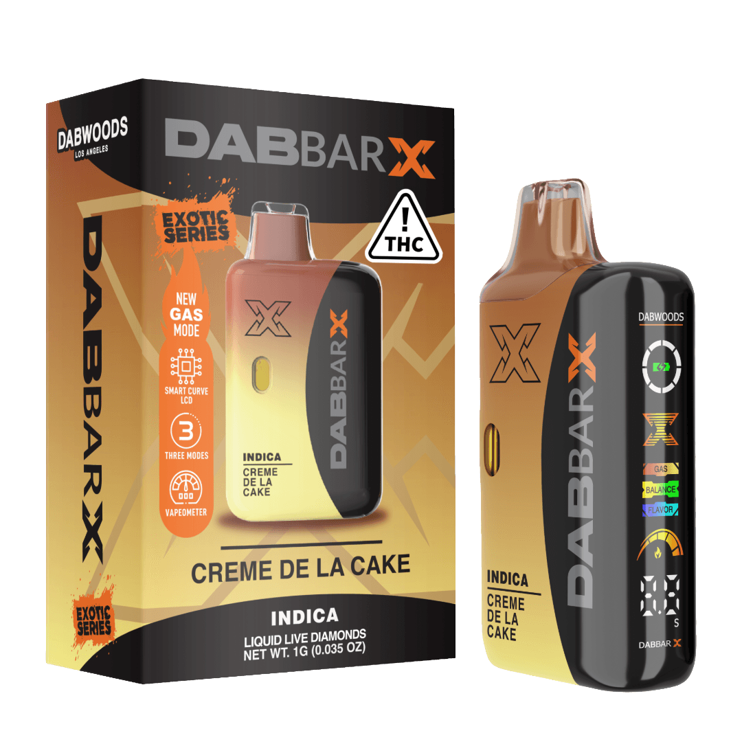Dab Bar X - Creme De La Cake Liquid Live Diamonds Disposable