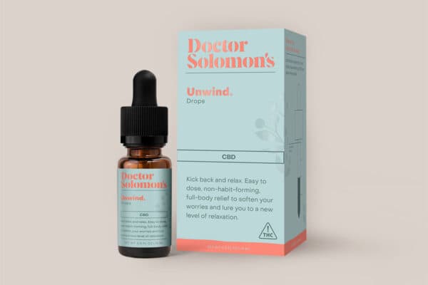 Dr. Solomon's Unwind CBD Rich Tincture 1050mg