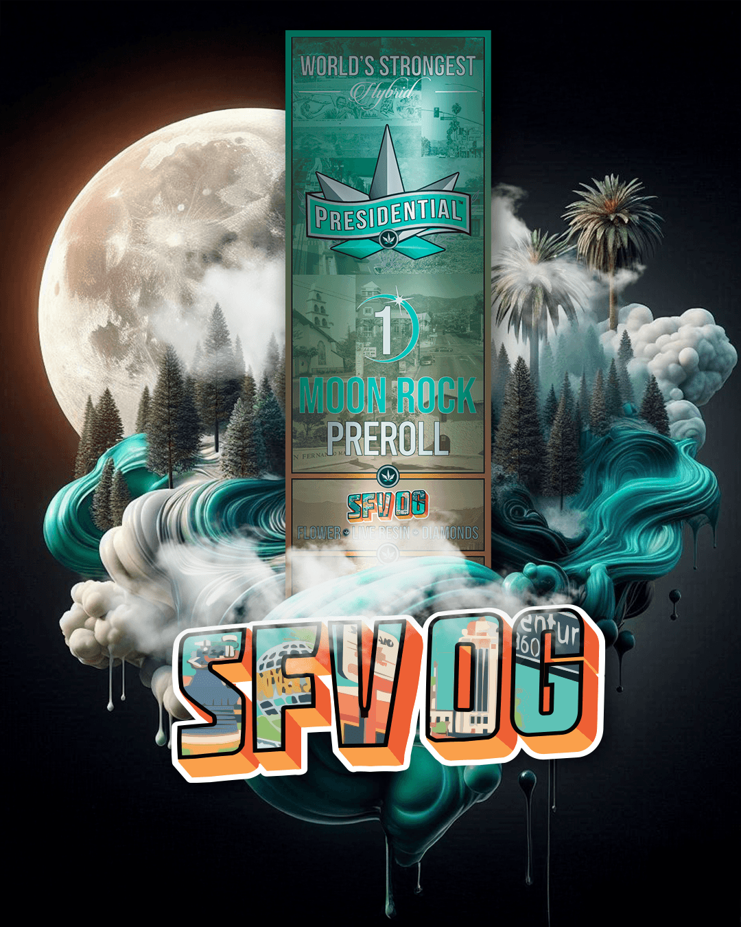 SFV OG INFUSED PR 1G PRESIDENTIAL M{695} N{450}