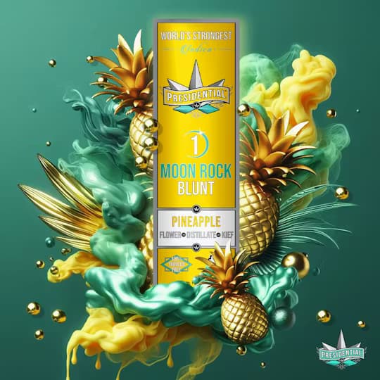 Presidential Pineapple (I) Moon Rock Infused Blunt 1.5g