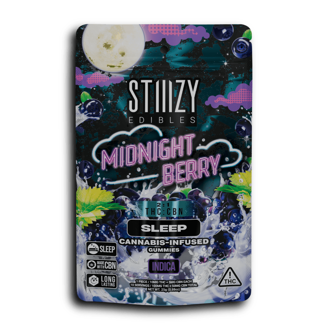 Stiiizy - Midnight Berry Gummy 2:1 (100mg)