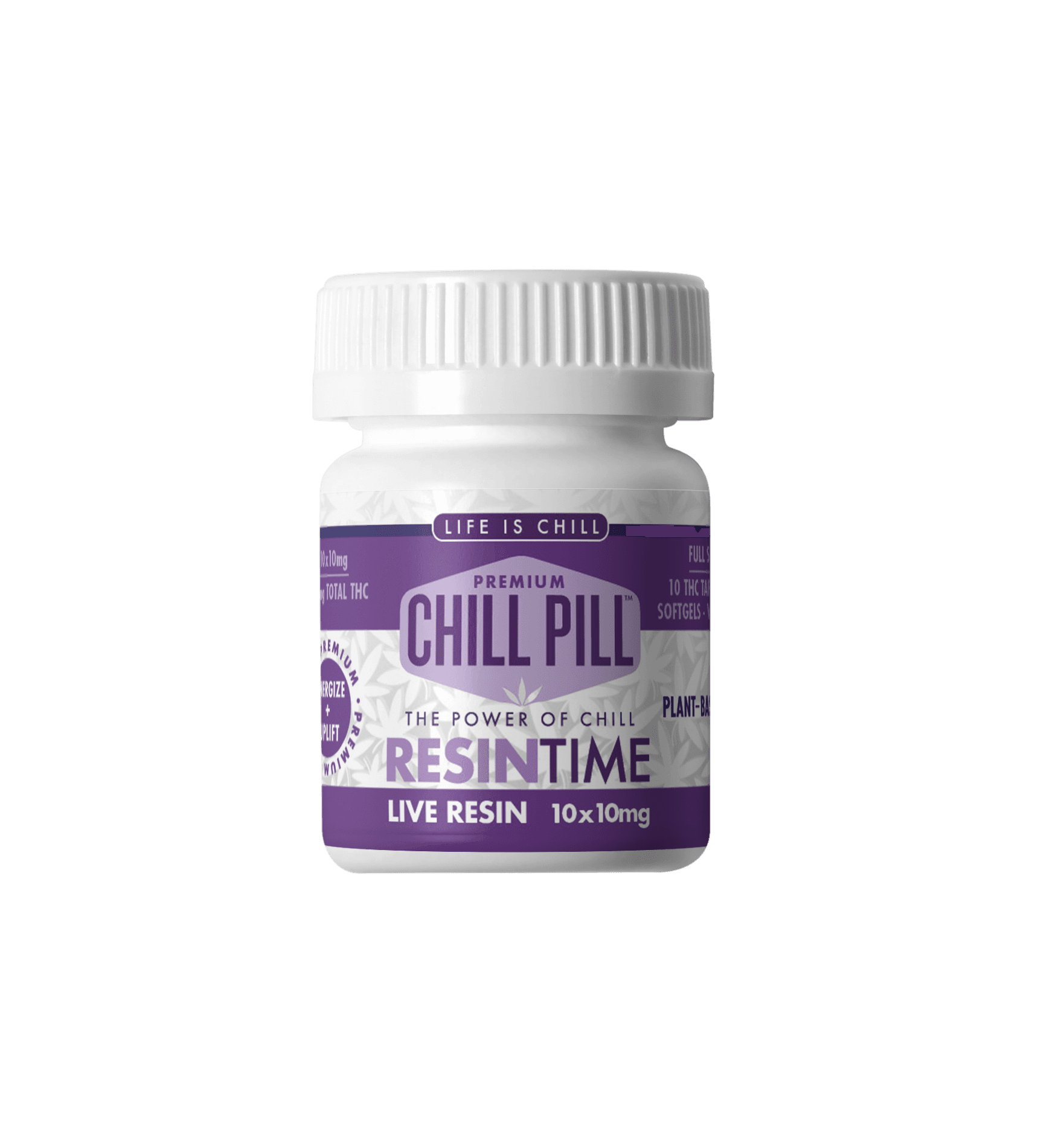 Life is Chill - Chill Pill Capsules  10pk - Live Resin - ResinTime (H) (100mg)
