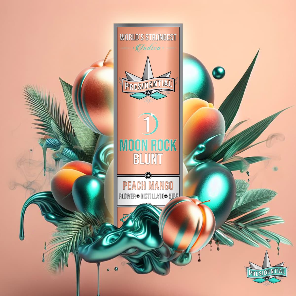 Presidential - Peach Mango Moon Rock Blunt