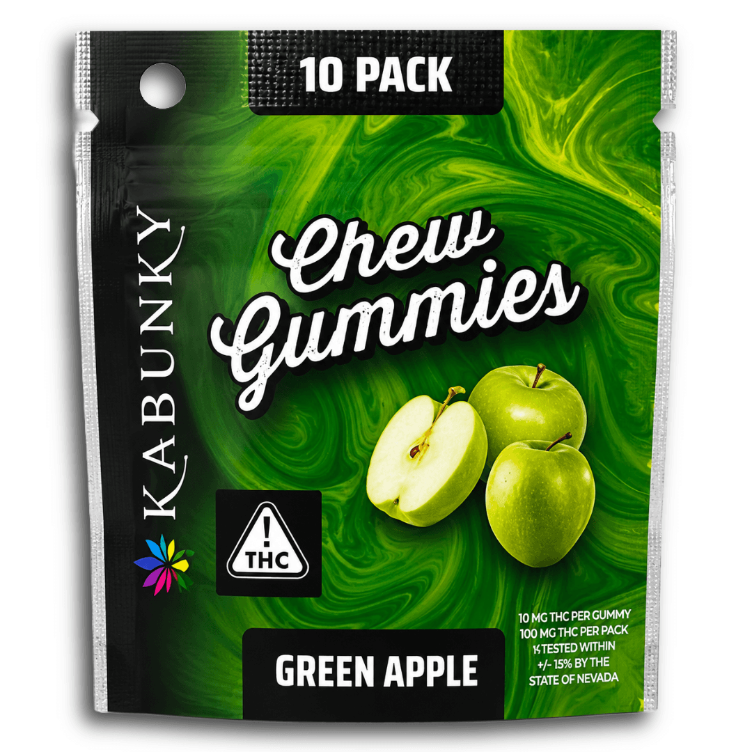 Kabunky - Sour Green Apple Gummy (100mg)