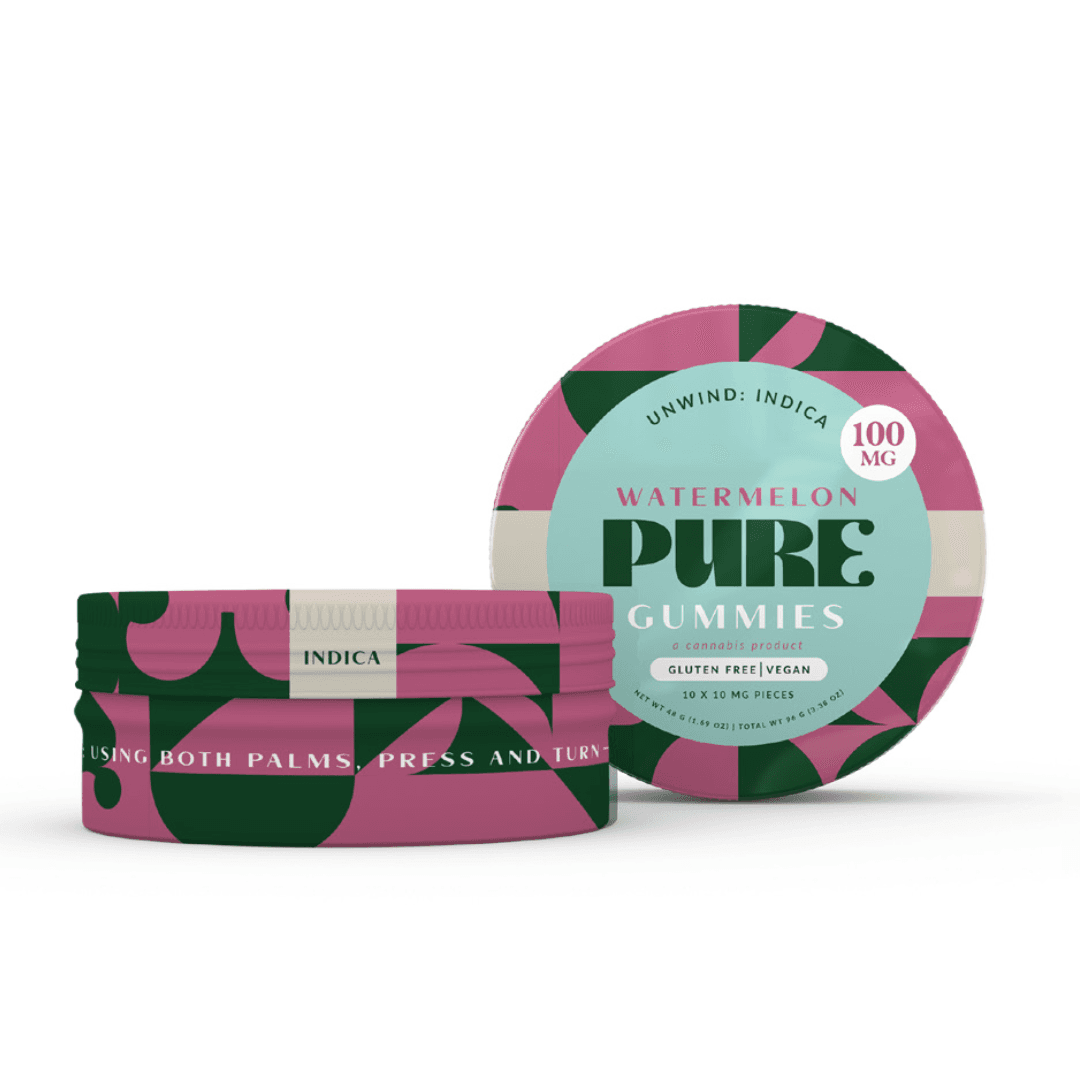 100mg <10x10mg> Gummies (Watermelon) [Indica]