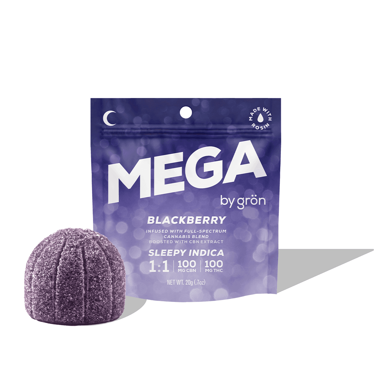 1:1 Blackberry Mega Pearl - CBN/THC