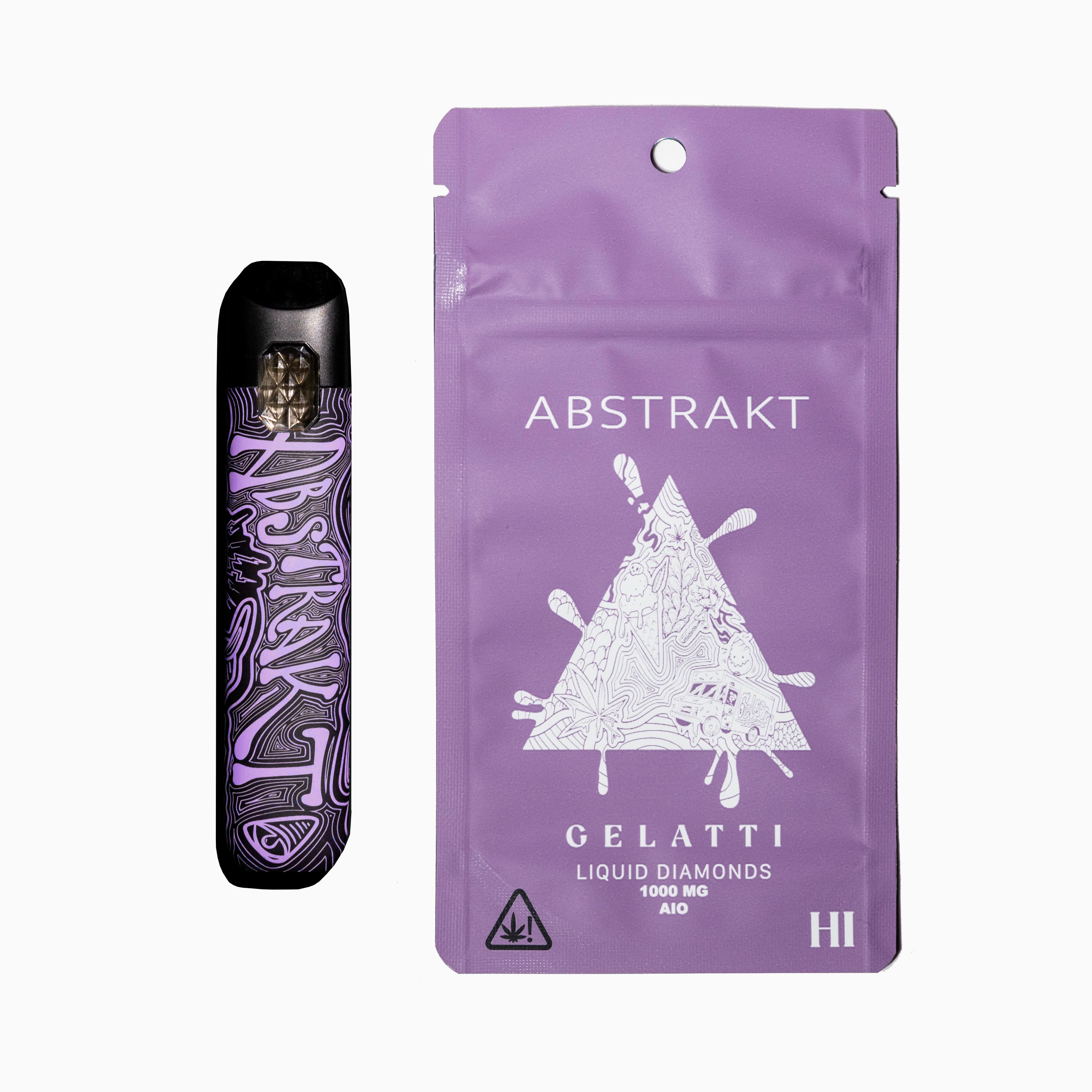 Abstrakt AIO Liquid Diamonds Hybrid Gelatti
