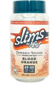 Keef - Slim Sparkling H20 1:1 - Blood Orange (H) (25mg THC/25mg CBD)