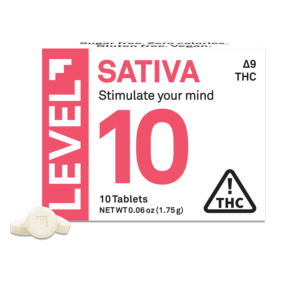 LEVEL 10 Sativa 10mg 10pk