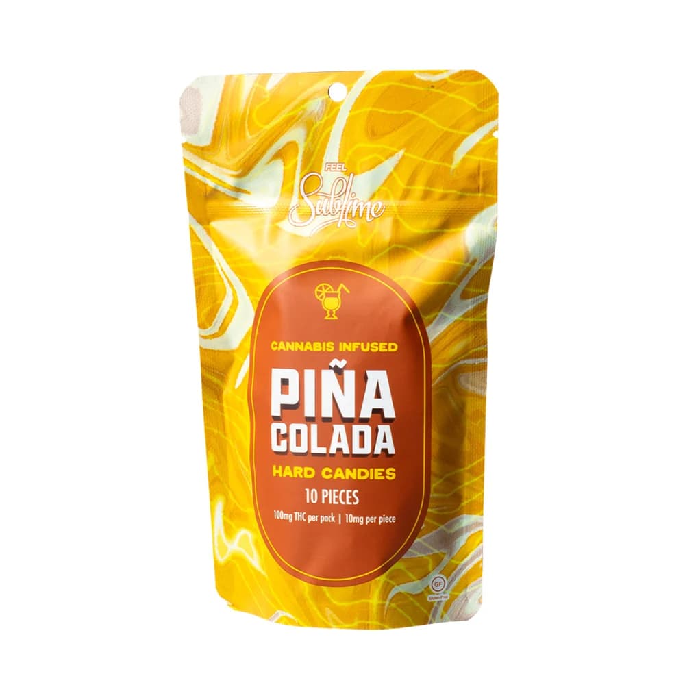 SUBLIME - HARD CANDY - 100MG - 10PK - PINA COLADA