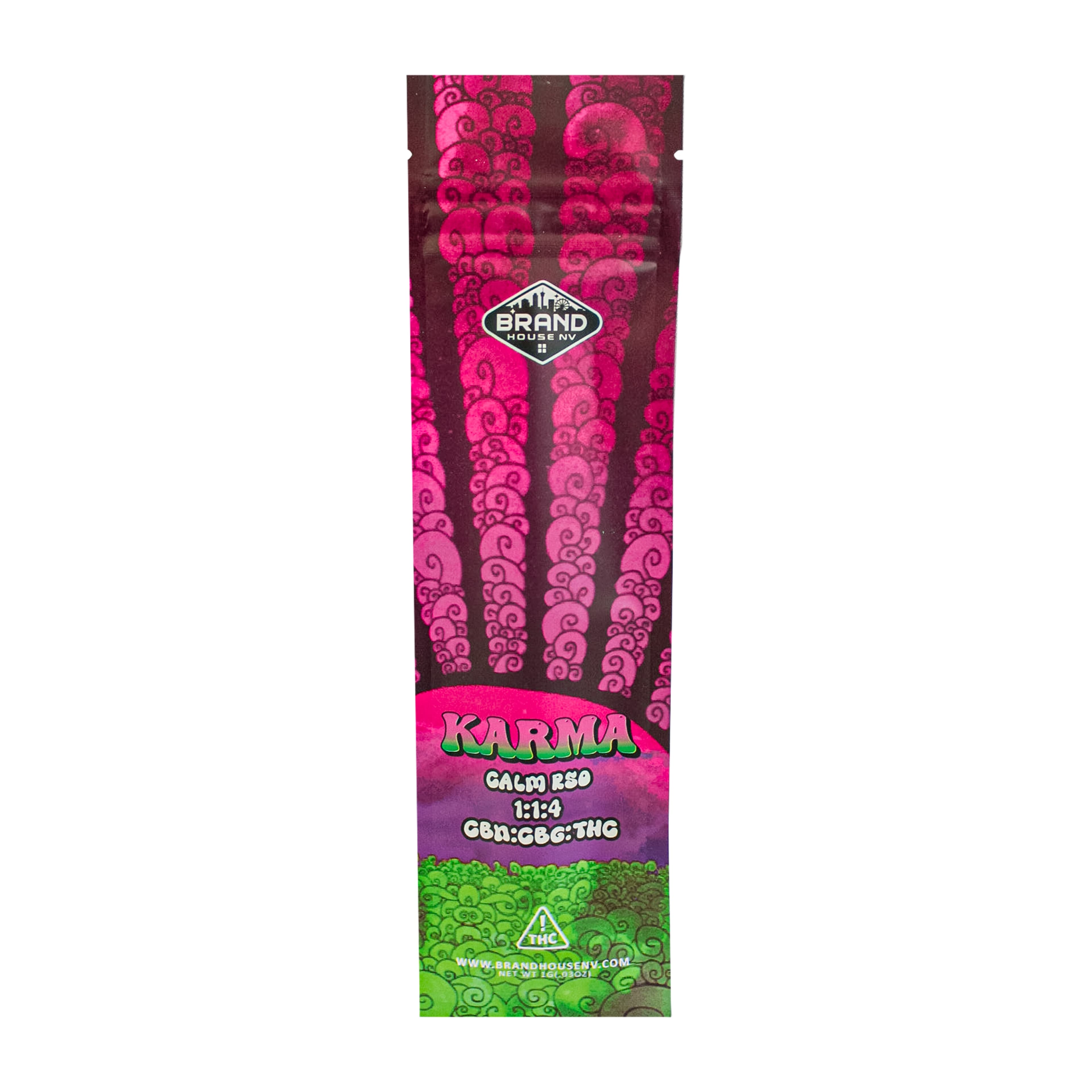 Karma Calm 1:1:4 CBN:CBG:THC RSO Syringe 1g